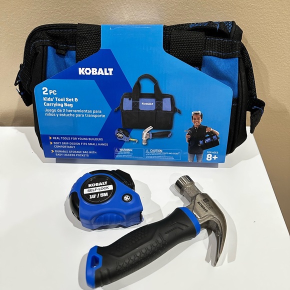 Kobalt Kids’ Tool Set and Carrying Bag - Picture 1 of 4